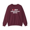 thumbnail image 1 of Armenian Armenia Wife Girlfriend Husband Sweatshirt Gifts Crew Neck Shirt, 1 of 7