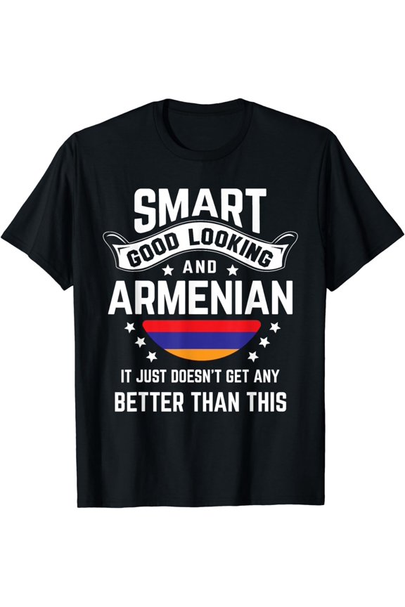 Armenian Flag Native Pride Funny Armenia Armenian Roots T-Shirt