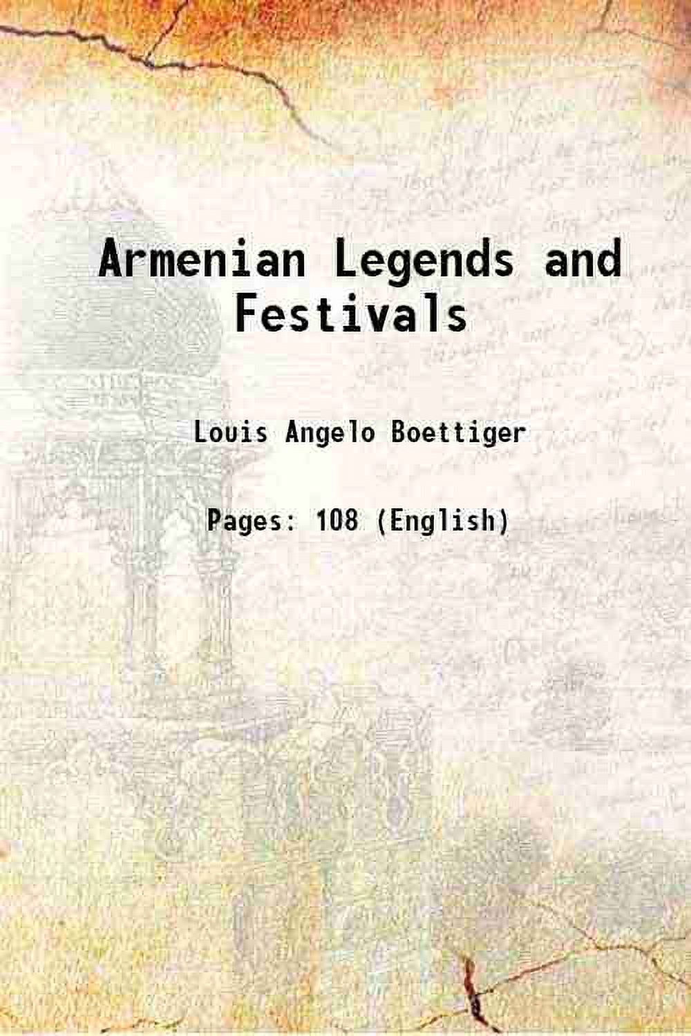 Armenian Legends and Festivals 1920 - Walmart.com