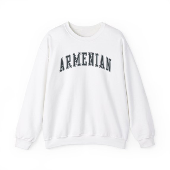 Armenian Sweatshirt Gifts Crew Neck Shirt Long Sleeve Unisex
