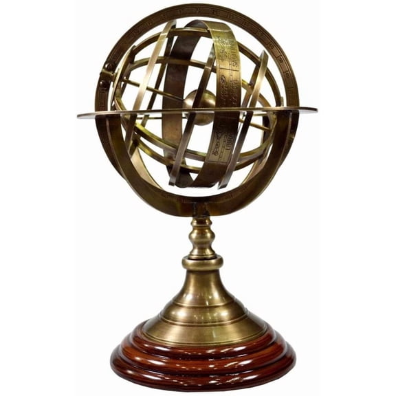 Armillary Sphere Large Armillary Sundial Nautical Marine Dcor Gift