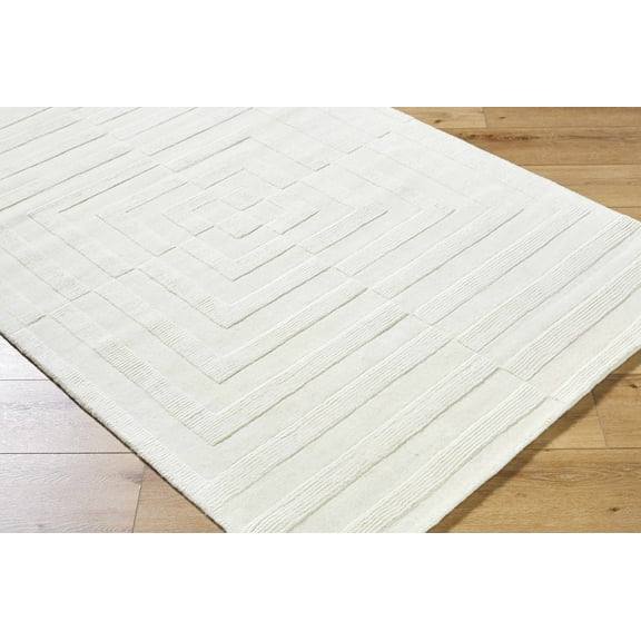 Armina Contemporary Area Rug - Cream - 2' x 3'