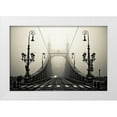 thumbnail image 1 of Arminmarten 32x23 White Modern Wood Framed Museum Art Print Titled - The Bridge, 1 of 4
