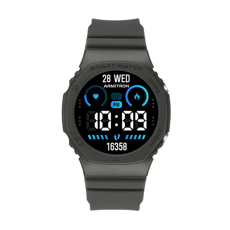 Armitron Apex Adult 45mm Smart Watch, Dark Gray