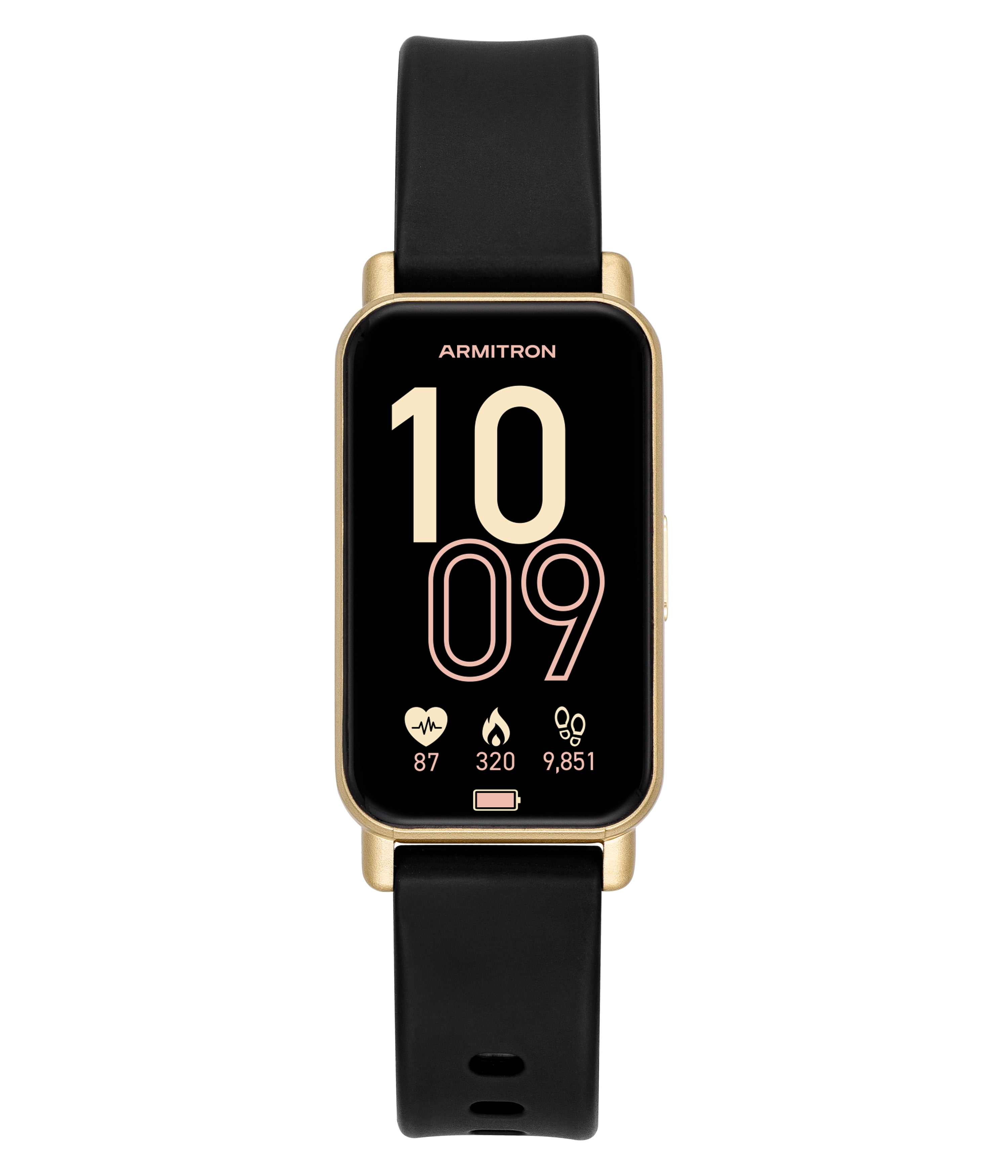 Armitron Connect - Eclipse Smart Wristwatch with Black Silicone Band