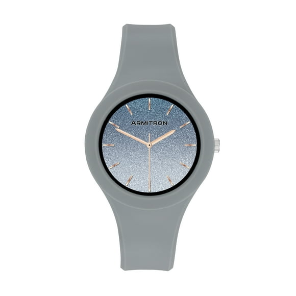 Armitron Wave 42mm Smart Watch, Voice Assistant, Backlight, Gray