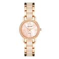 thumbnail image 1 of Armitron Ladies Dress Beige and Rose Gold-Tone Crystal Watch, 1 of 3