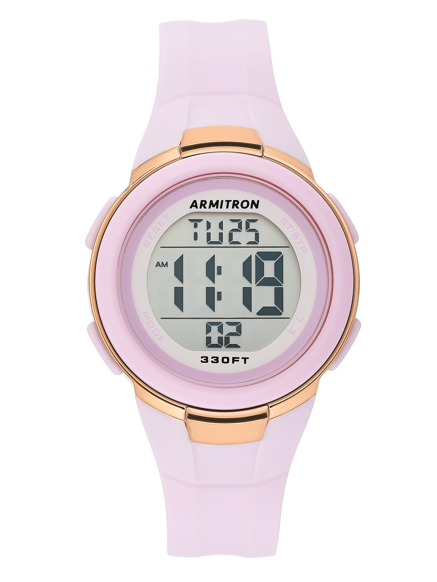Armitron Ladies Sport Lavender Digital Watch with Silicone Watch Band ...