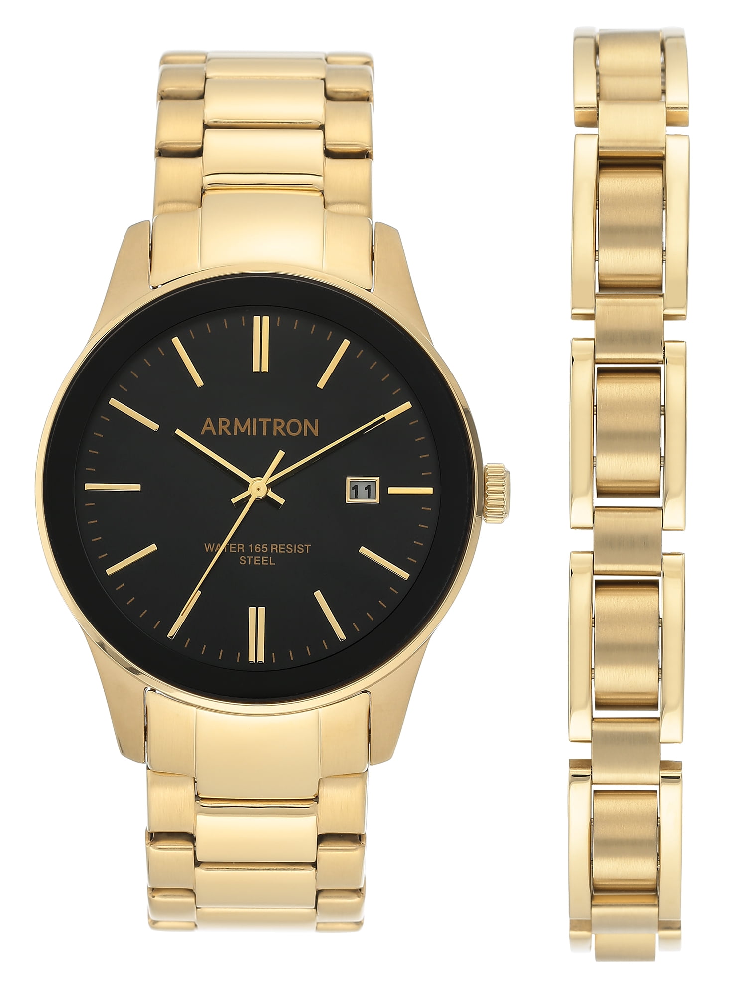 Armitron Now Womens Two Tone Stainless Steel Bracelet Watch 75/3313svtt -  JCPenney