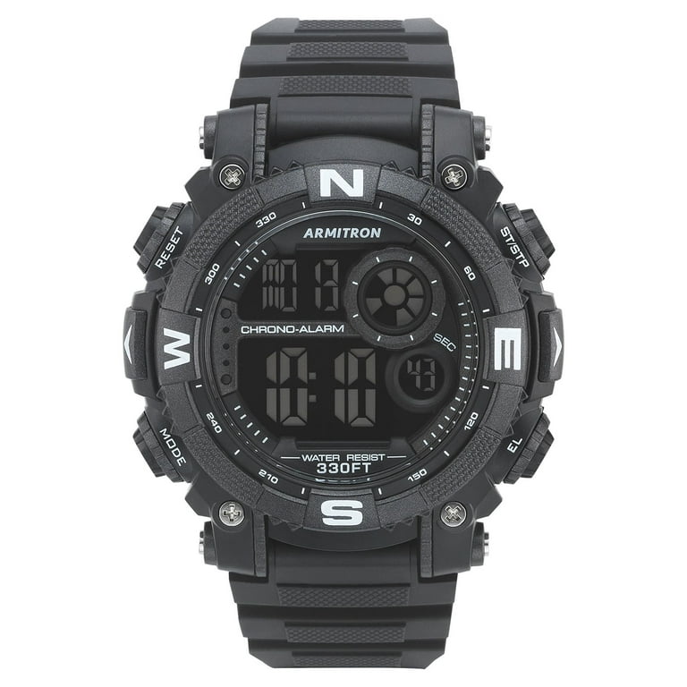 Armitron Men s Black Digital Sport Watch Adult Unisex