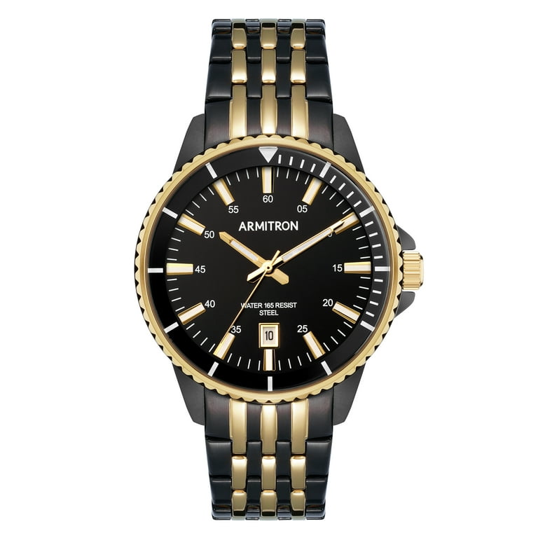 Black armitron cheap watch