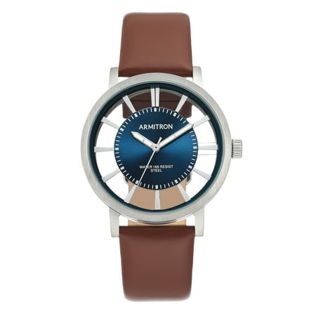 Armitron Men's Silver-Tone Mesh Analog Watch