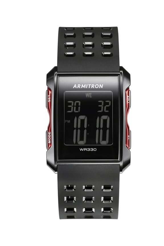 Men's Square Digital Wristwatch