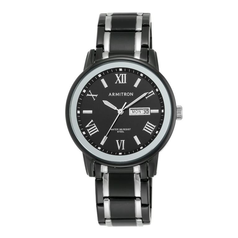 Armitron Mens Casual Black Round