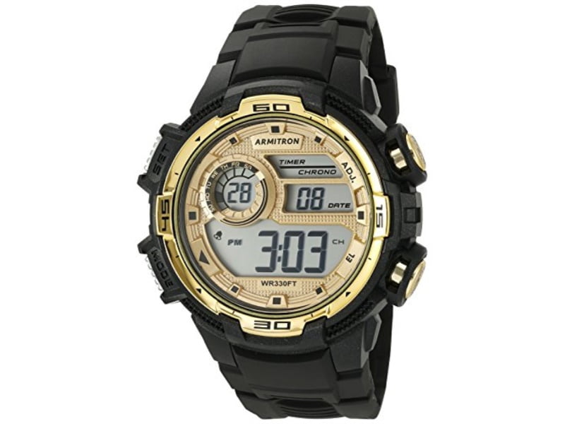 ARMITRON LED アーミトロン デジタル 腕時計 金 ゴールド系 ARMITRON LED アーミトロン デジタル 腕時計 金 ゴールド系