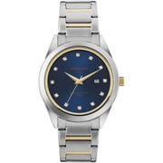 Armitron Two-Tone Crystal Mens Watch