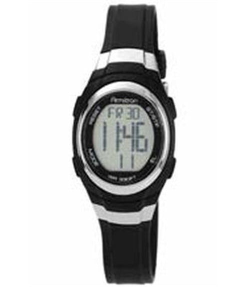 Armitron Unisex 45mm Black Resin Strap Chronograph Digital Wristwatch, Black