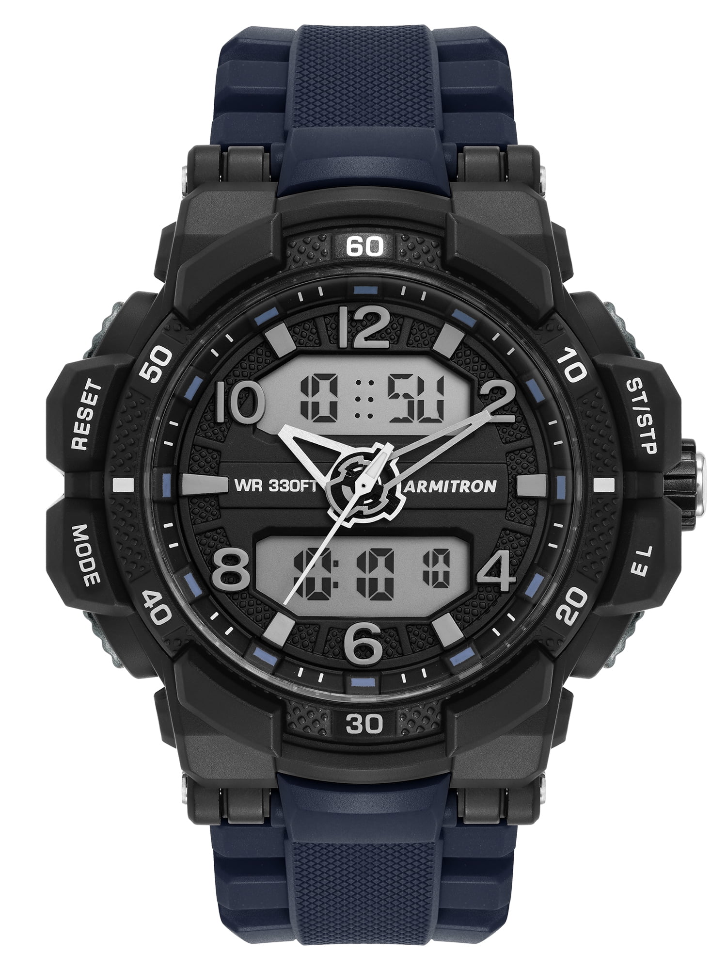 Armitron Unisex Sport Black Navy Watch