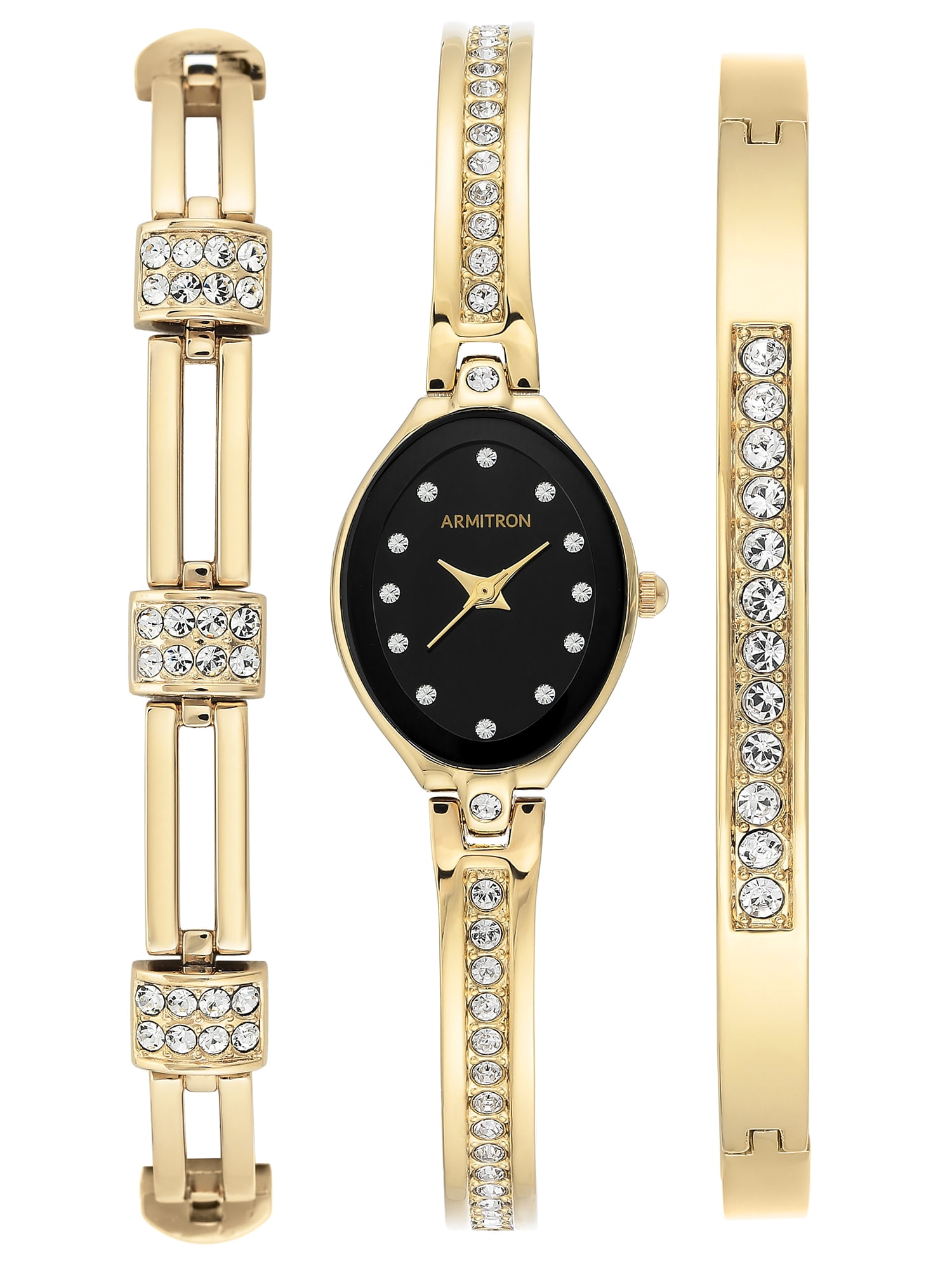 Armitron Crystal Accent & Mother-of-Pearl Women's Bracelet Watch -  75-5822MPSV
