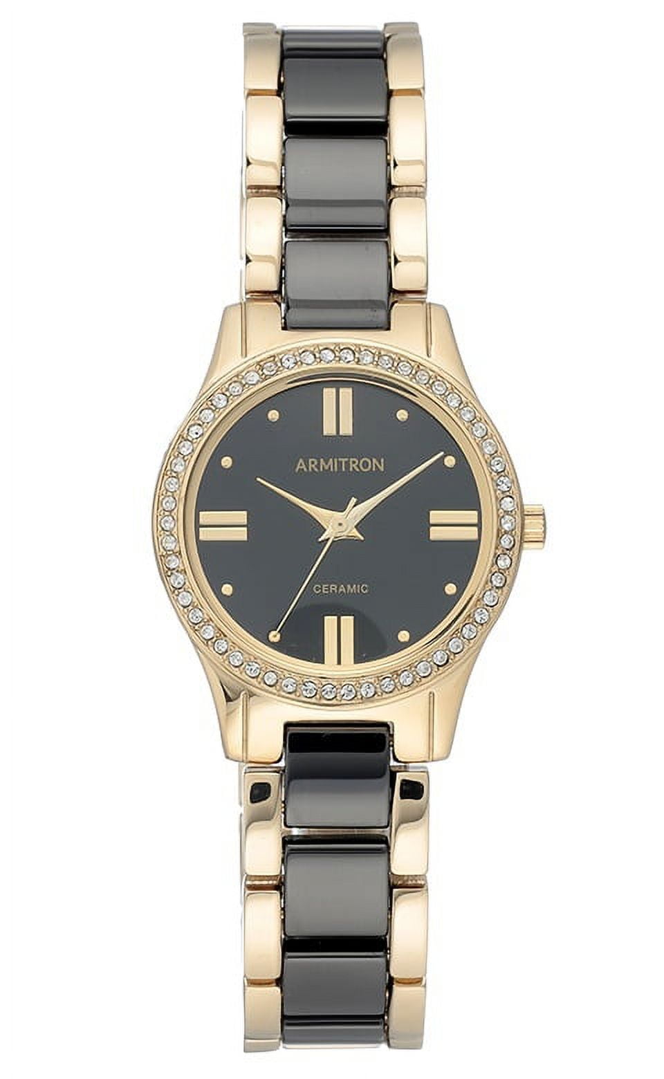 Armitron Women's Black Dial Watch