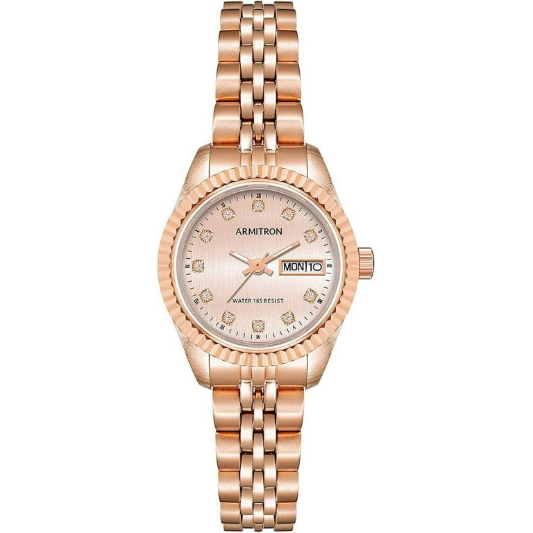 Genuine Crystal Accented Bracelet Watch - Analog Quartz, Foldover Clasp, Amazon.com: Nine West Women main image 3