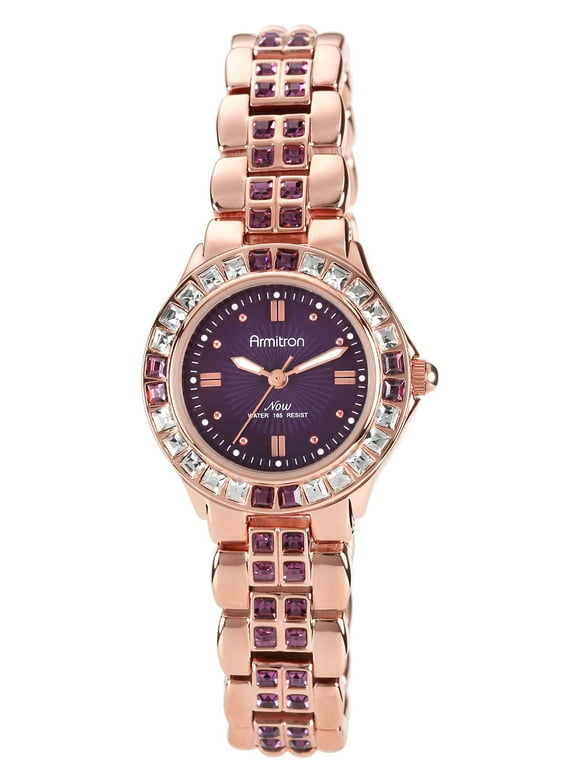 Armitron Women's Genuine Crystal Accented Watches
