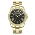 thumbnail image 1 of Armitron Women's Gold-Tone and Black Genuine Crystal Watch, 1 of 2