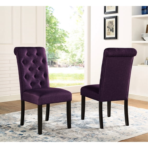 Armless Button - Tufted Dining Chairs / Upgrade Kitchen or Dining Room Look
