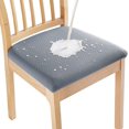 thumbnail image 1 of Armless Chair Slipcover, Stretch Jacquard Cross Legged Office Desk Chair Cover, Mid Back Wide Seat Accent Chair Protector Covers for Computer Task Vanity Chairs, 1 of 6