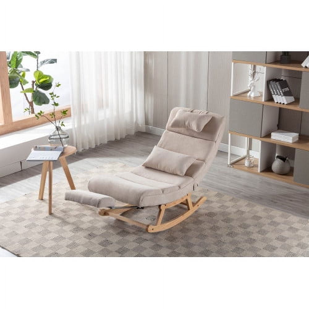 Glider rocker footstool hot sale