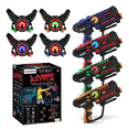thumbnail image 1 of ArmoGear Infrared Laser Tag Game Set with Wearable Vests, Mega Pack Set of 4, 1 of 7