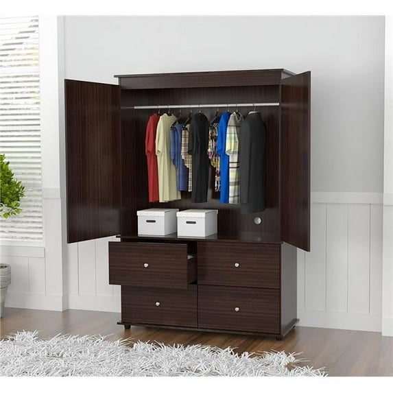 Armoire& AV Video Combo, Brown