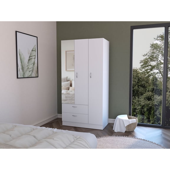 Armoire Haddam, Bedroom, White