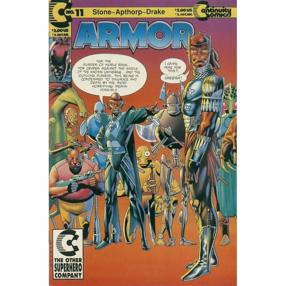 Armor #11 VF ; Continuity Comic Book