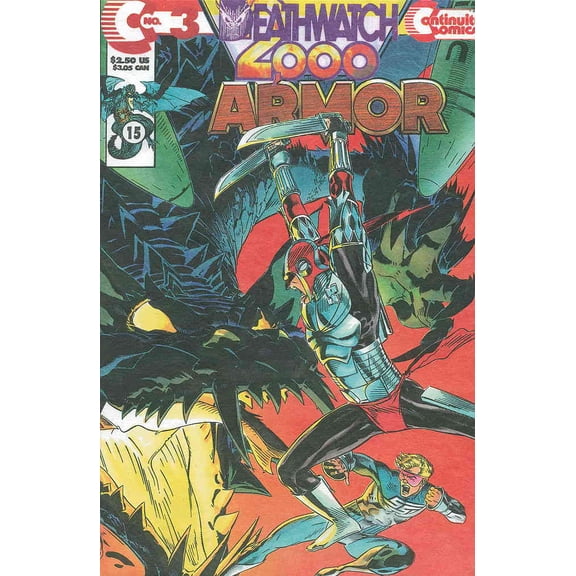 Armor (2nd Series) #3 VF ; Continuity Comic Book