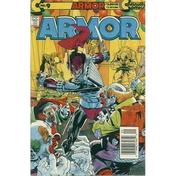 Armor #9 (Newsstand) VF ; Continuity Comic Book