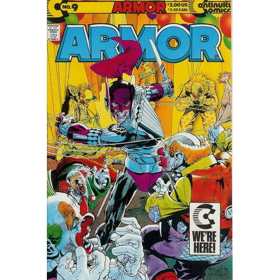 Armor #9 VF ; Continuity Comic Book