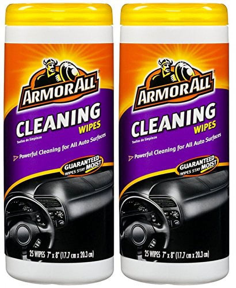 Armor All Cleaning Wipes 25 ct - 2 Pack
