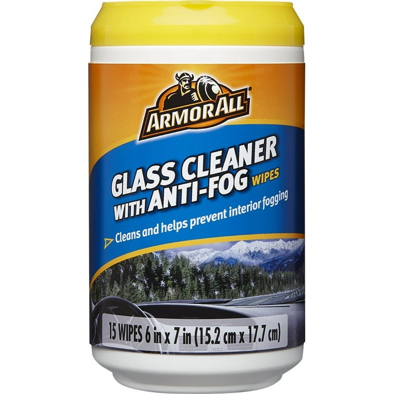 Armor All® 17592 - Glass Cleaner with Anti-Fog Wipes