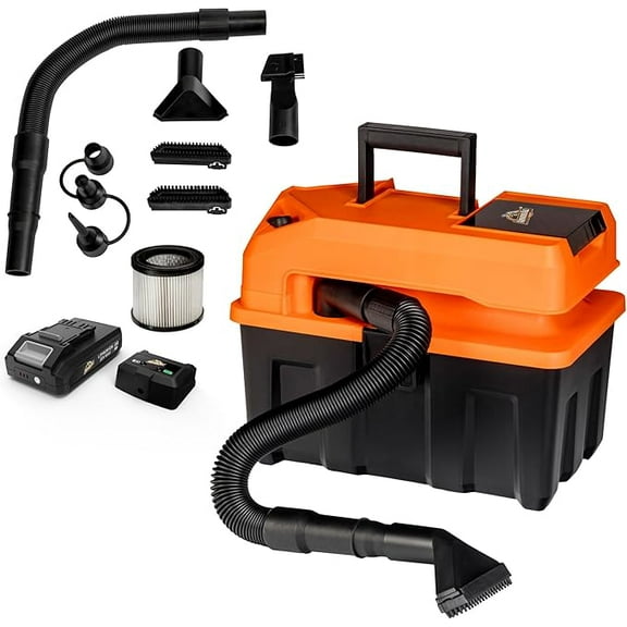 Armor All 2.5-Gallon 20V Cordless Wet Dry Vacuum DVTB202 0902