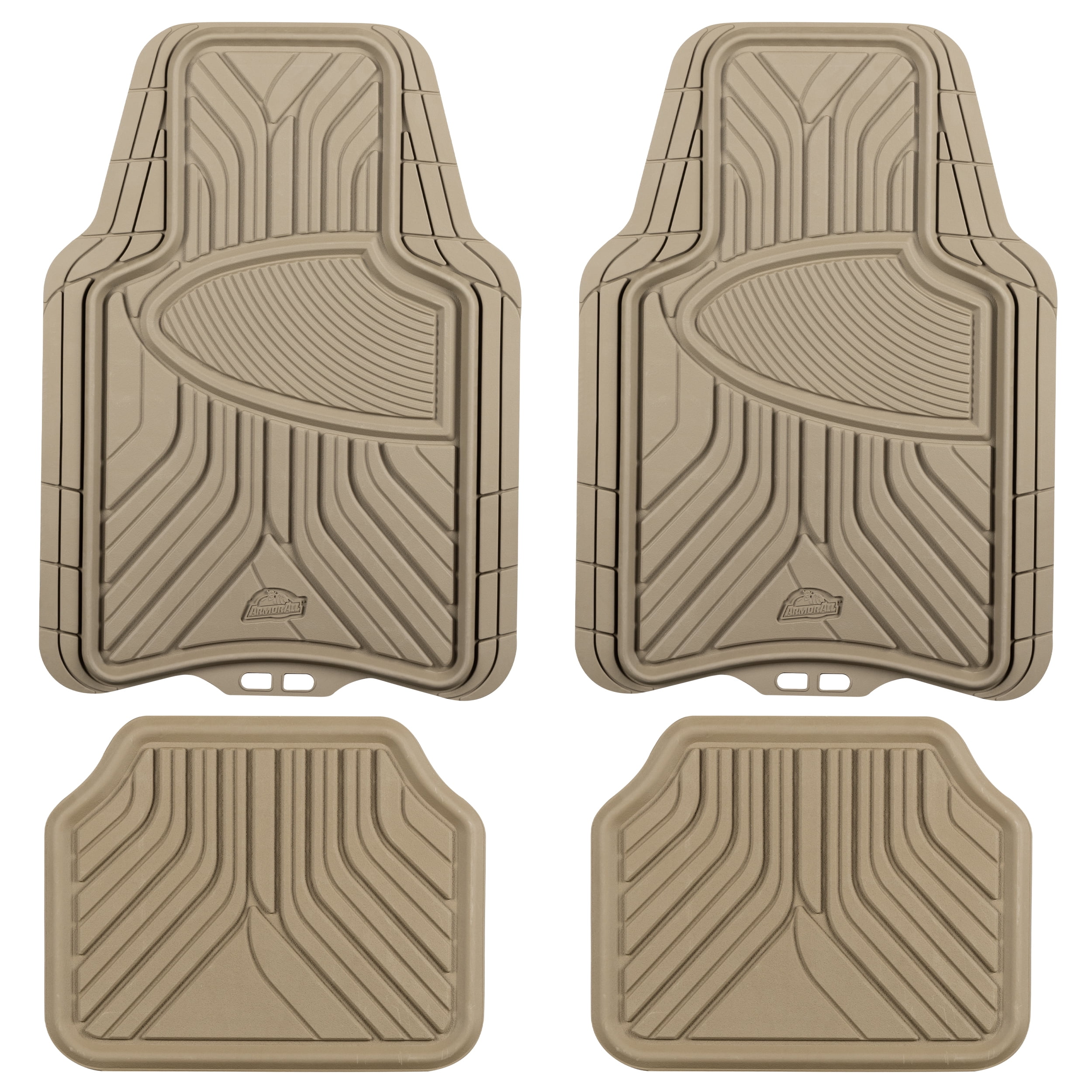 Armor All 4-Piece Tan All-Season Trim-to-Fit Floor Mats