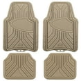 thumbnail image 1 of Armor All 4-Piece Tan All-Season Trim-to-Fit Floor Mats, 1 of 11