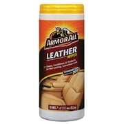 Armor All 8132326 Leather Cleaner, Assorted - 20 Wipes