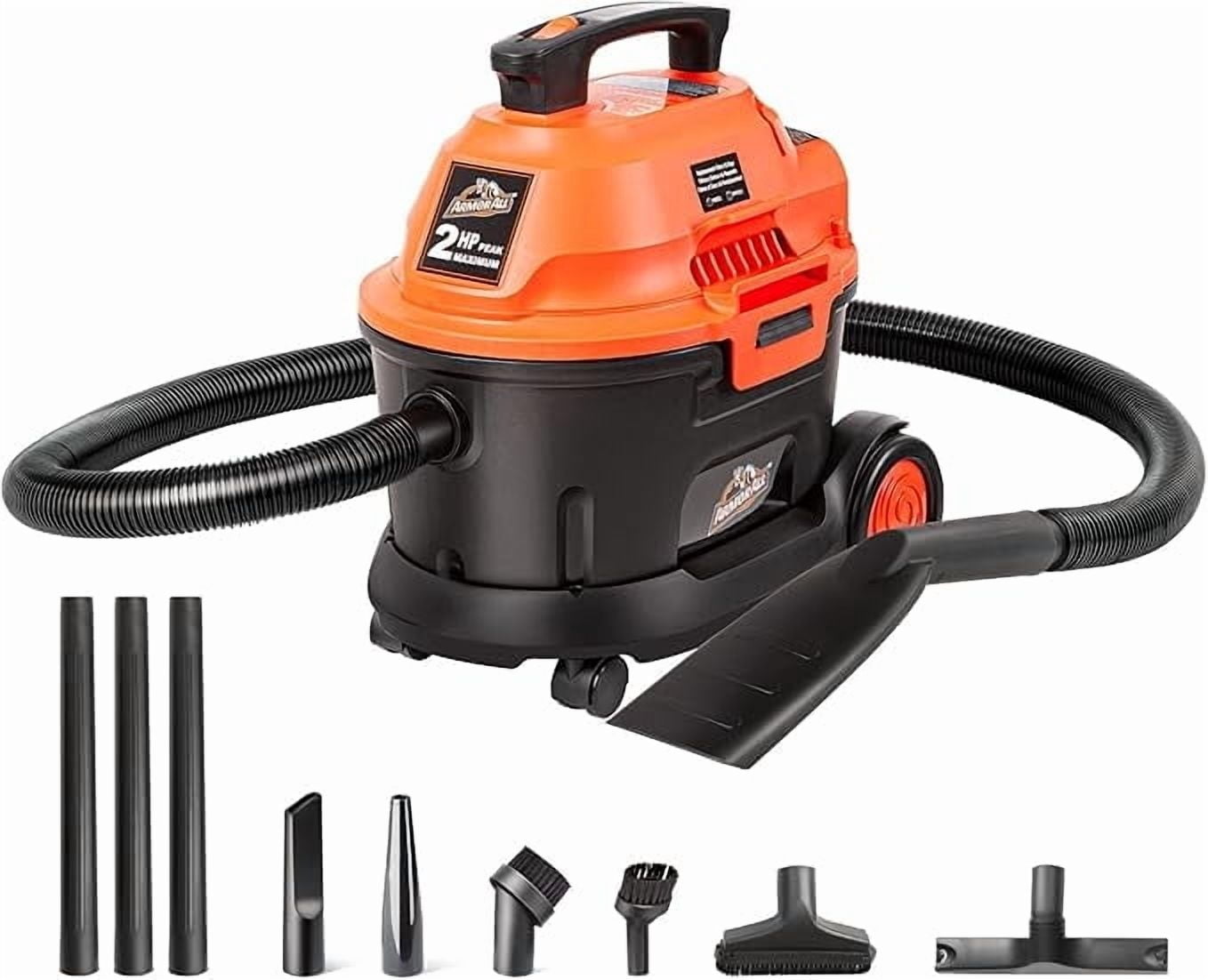 Armor All, Wet/Dry Utility Vac, AA255W, 2.5-Gallon Portable