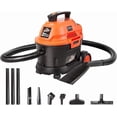 thumbnail image 1 of Armor All AA255W Wet/Dry Utility Vac 2.5 Gallon, 2.5-Gallon,120 Volts (AC), Orange/Black, 1 of 6