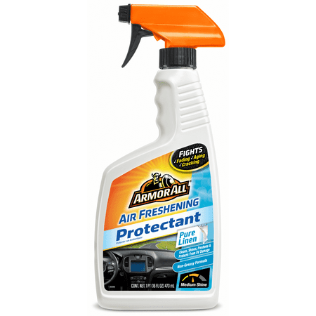 Armor All Air Freshening Protectant, Pure Linen Scent, 16 fluid ounces