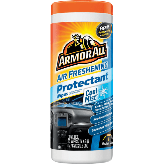 Armor All Air Freshening Protectant Wipe - Single Pack Residential Use, Standard Application