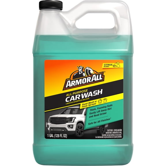 Armor All All-Purpose Car Wash, Citrus Scent, 128 fl oz