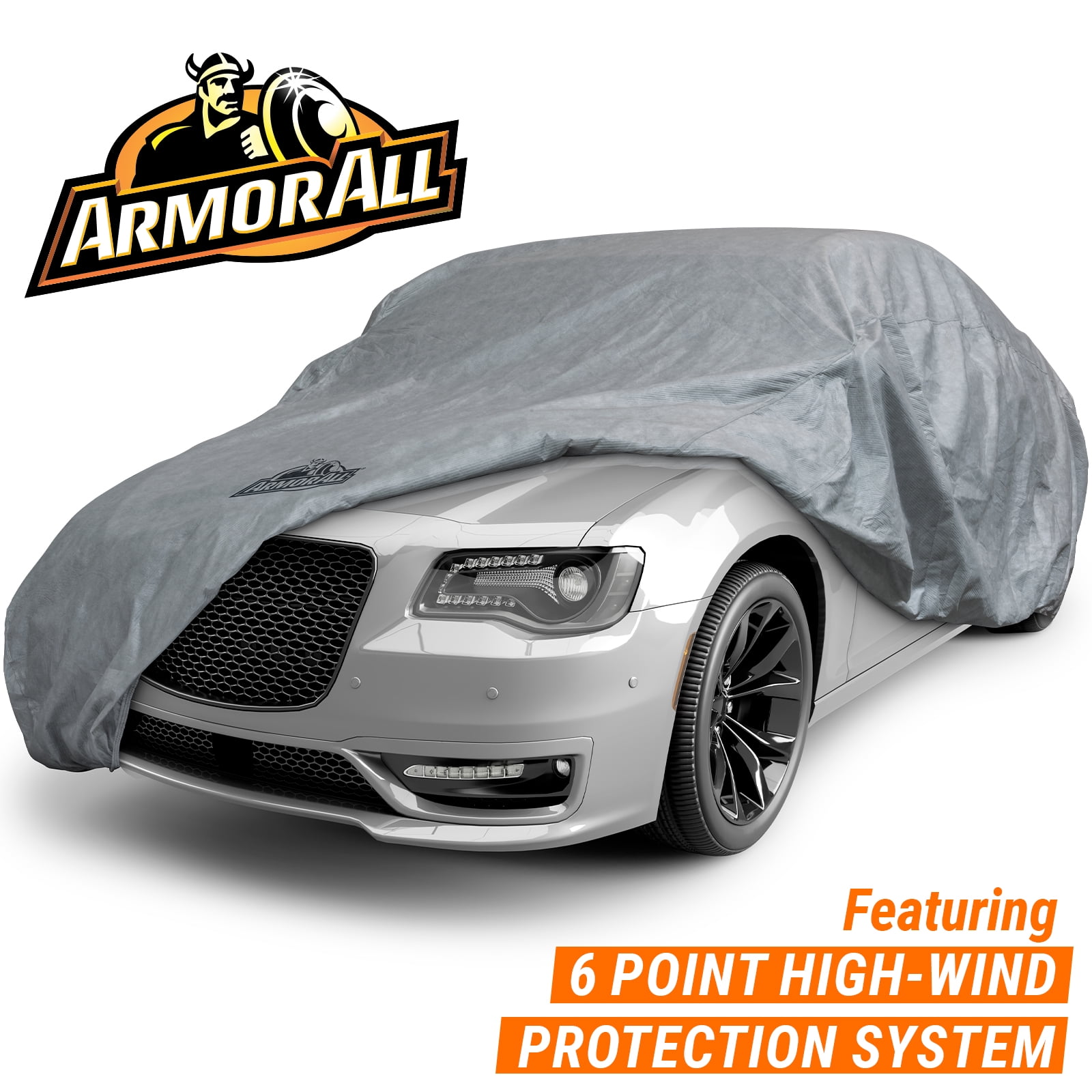 WALSER All Weather Light Car Cover Combi Size M Light Grey Waterproof Car  Garage with UV Protection and Reinforced Belt Attachment : :  Automotive