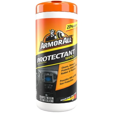 Armor All Car Interior Protectant Wipes, 30 Count